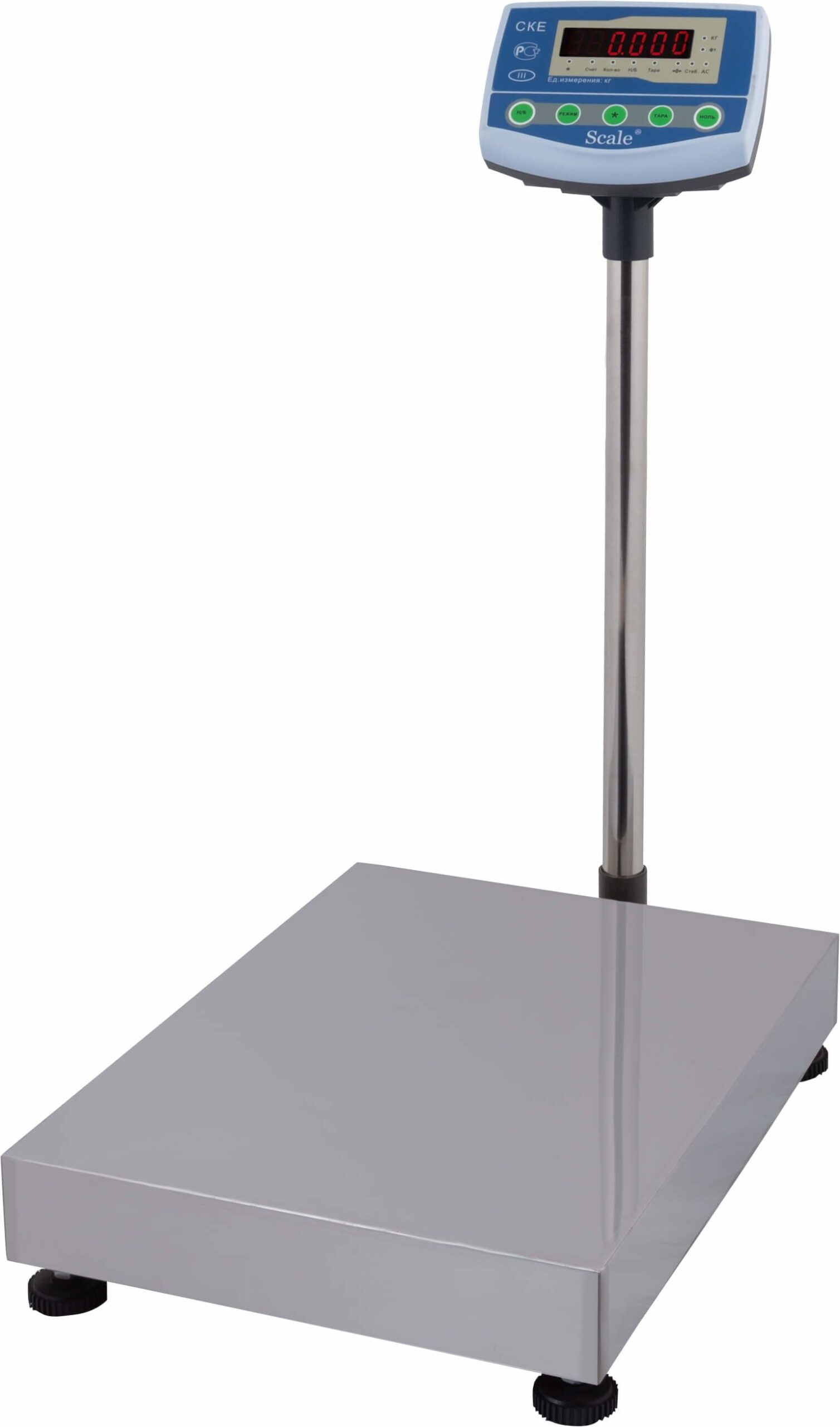 Товарные весы СКЕ-500-6080 (500 кг) RS