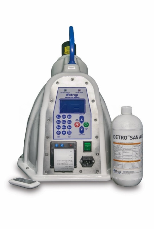Аппарат Detro Air Spray для амбулаторной аэрозольной дезинфекции воздуха и помещений