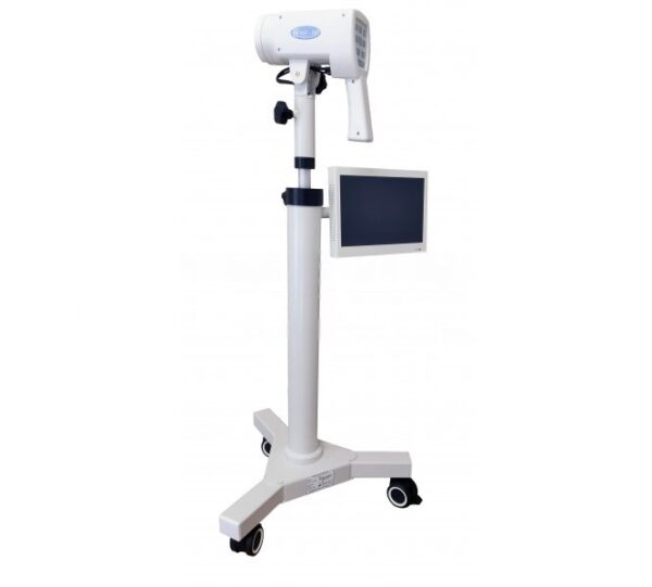 Компактный видеокольпоскоп UAB Biomedicinos Technika ALScope SLV-101 HDm на прямой стойке