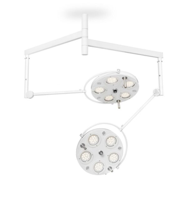 Светильник хирургический потолочный FotonFLY 5M/5M двухкупольный бестеневой
