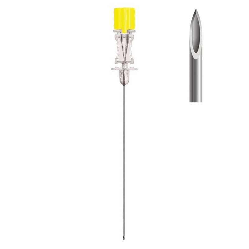 Игла спинальная Quincke (Квинке) Apexmed без проводника 20G/75мм (25шт/уп)