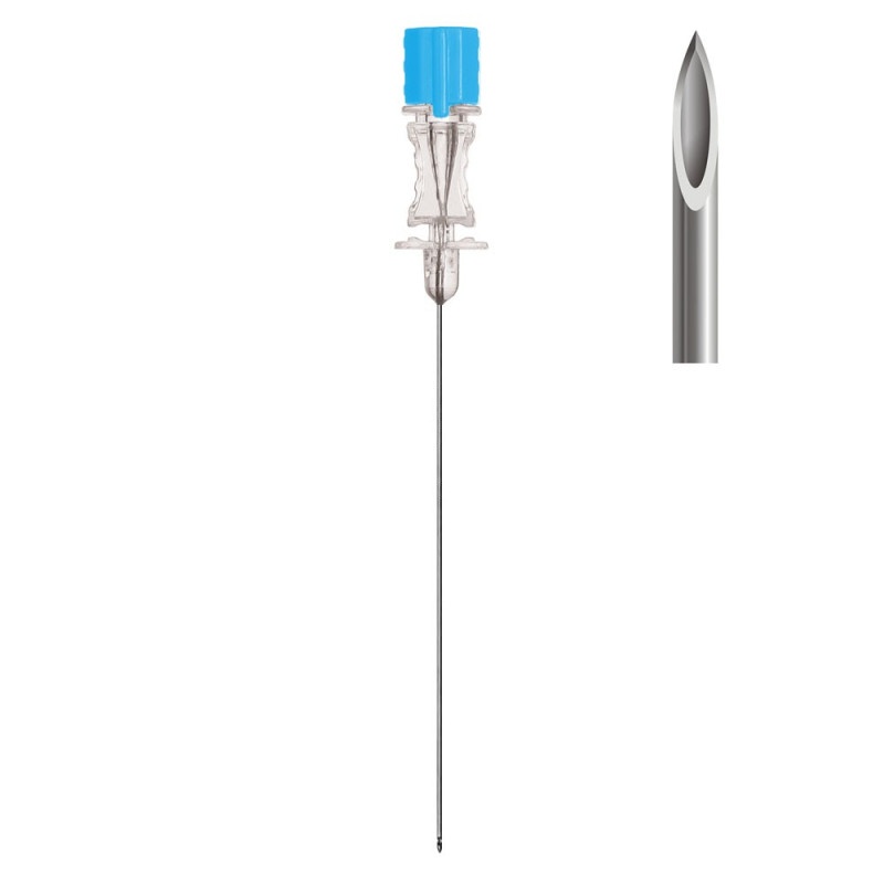 Игла спинальная Quincke (Квинке) Apexmed без проводника 23G/90мм (25шт/уп)