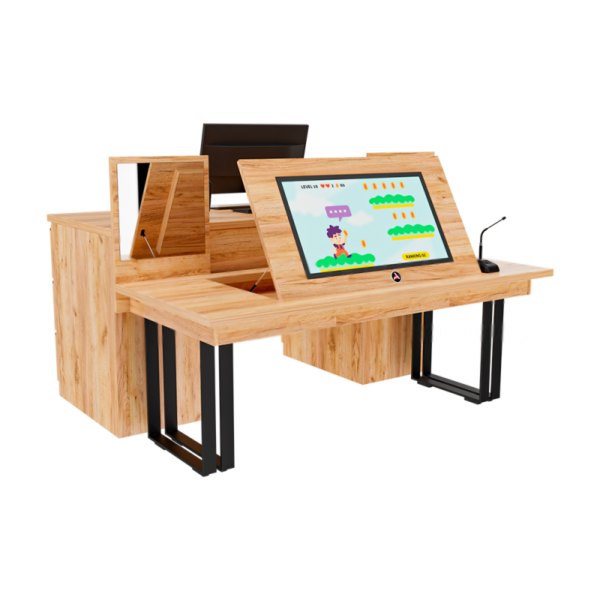 Интерактивный логопедический стол AxeTech Logo Pro 23,8" комплектация Medium