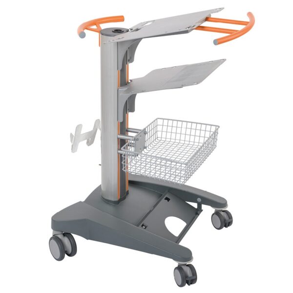 Тележка ARC CART для УЗ-системы BOWA LOTUS с навесной корзиной, в сборе 950x573x546 мм